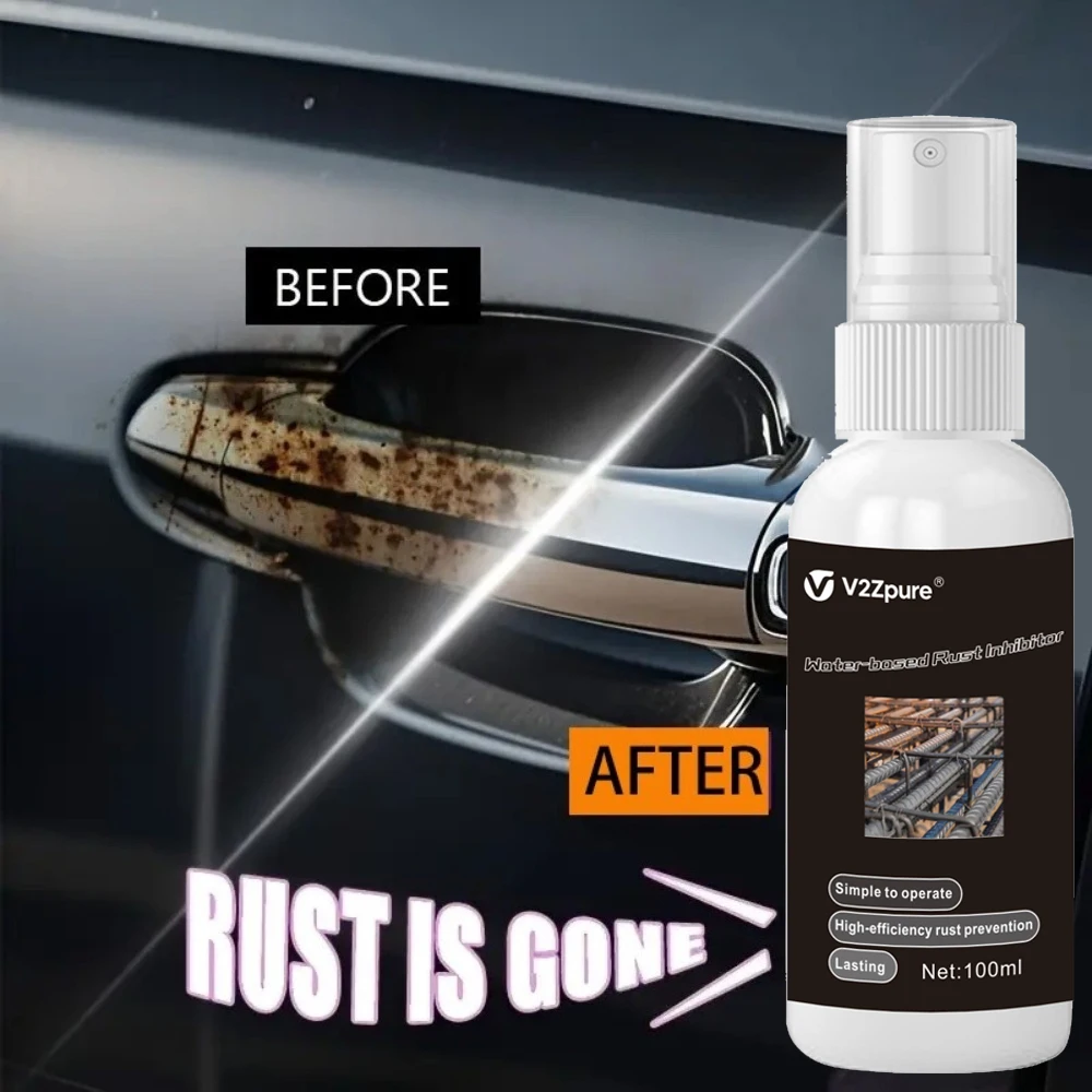 Car Metal Rust Remover Rust Inhibitor Derusting Spray Multipurpose Home Car Hub Anti-Rust Iron Power Cleaning Car Maintenance
