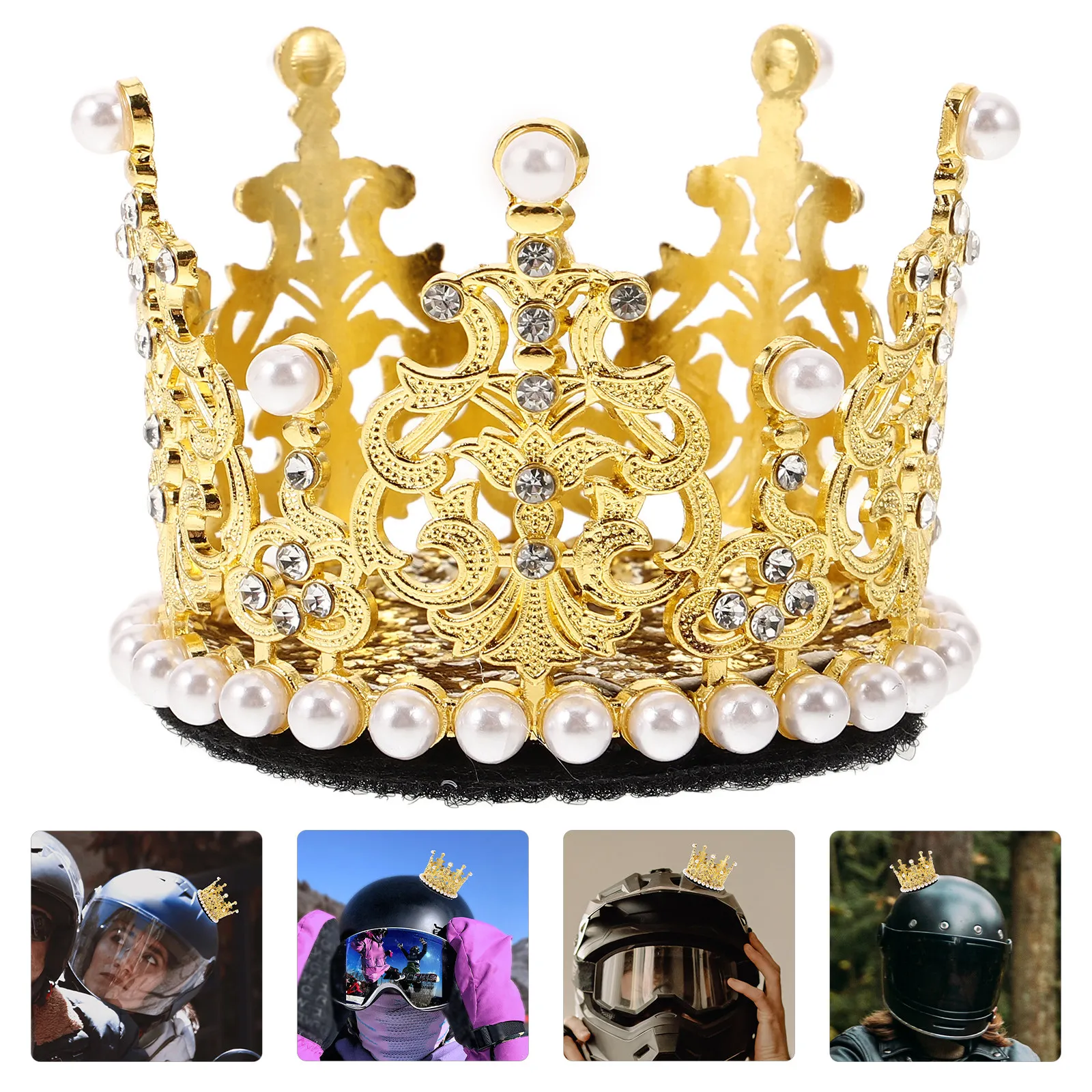 

Блестящее украшение: элегантный компактный дизайн для мотоциклов, велосипедов, лыжных шлемов — очаровательный декоративный аксессуар