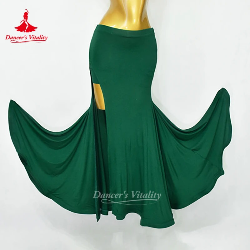Belly Dance Costume for Women Customsized Cotton Long Skirt Adult Children Belly Dancing Rumba Dance Wear Dancer's Vitality