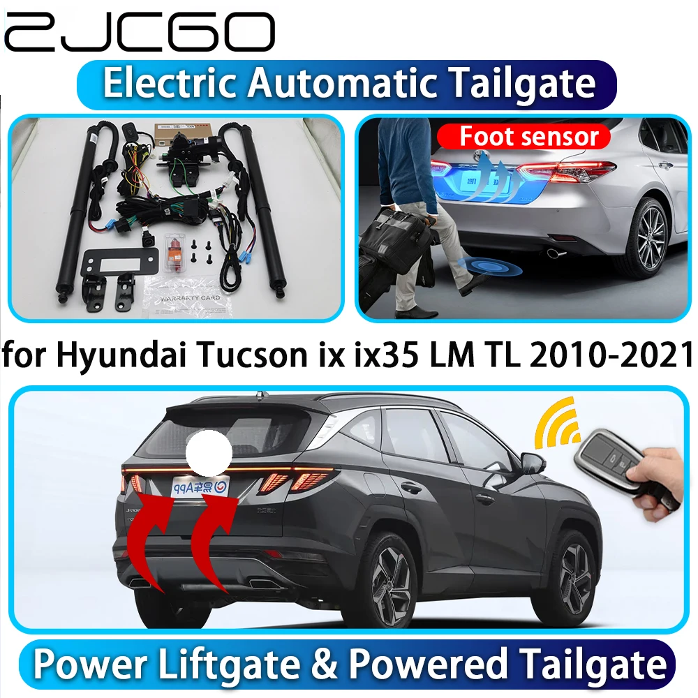 

ZJCGO for Hyundai Tucson ix ix35 LM TL 2010-2021 OEM Automatic Power Liftgate Powered Tailgate Intelligent System Trunk Lift Kit