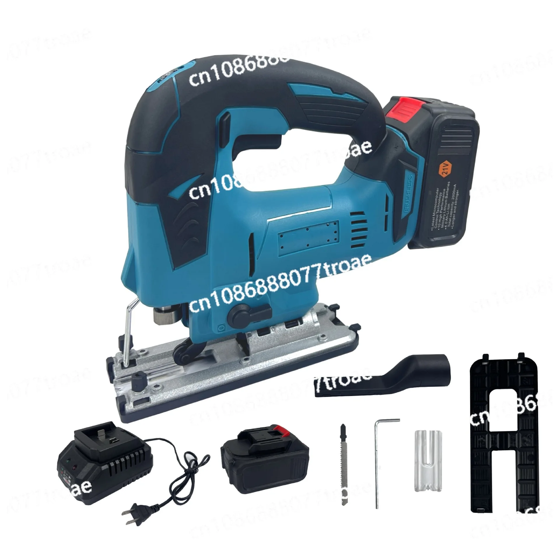 Drawing lithium battery 6-speed curve saw - household chain saw, handheld wood panel wire saw