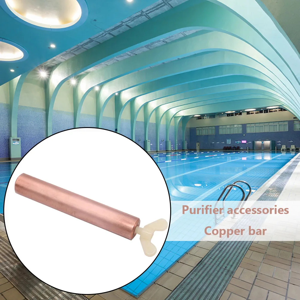 Solar Copper Anode Cleaner Solar Copper Anode Swimming Pool Ionizer Purifier Water Cleaner Replacement Parts