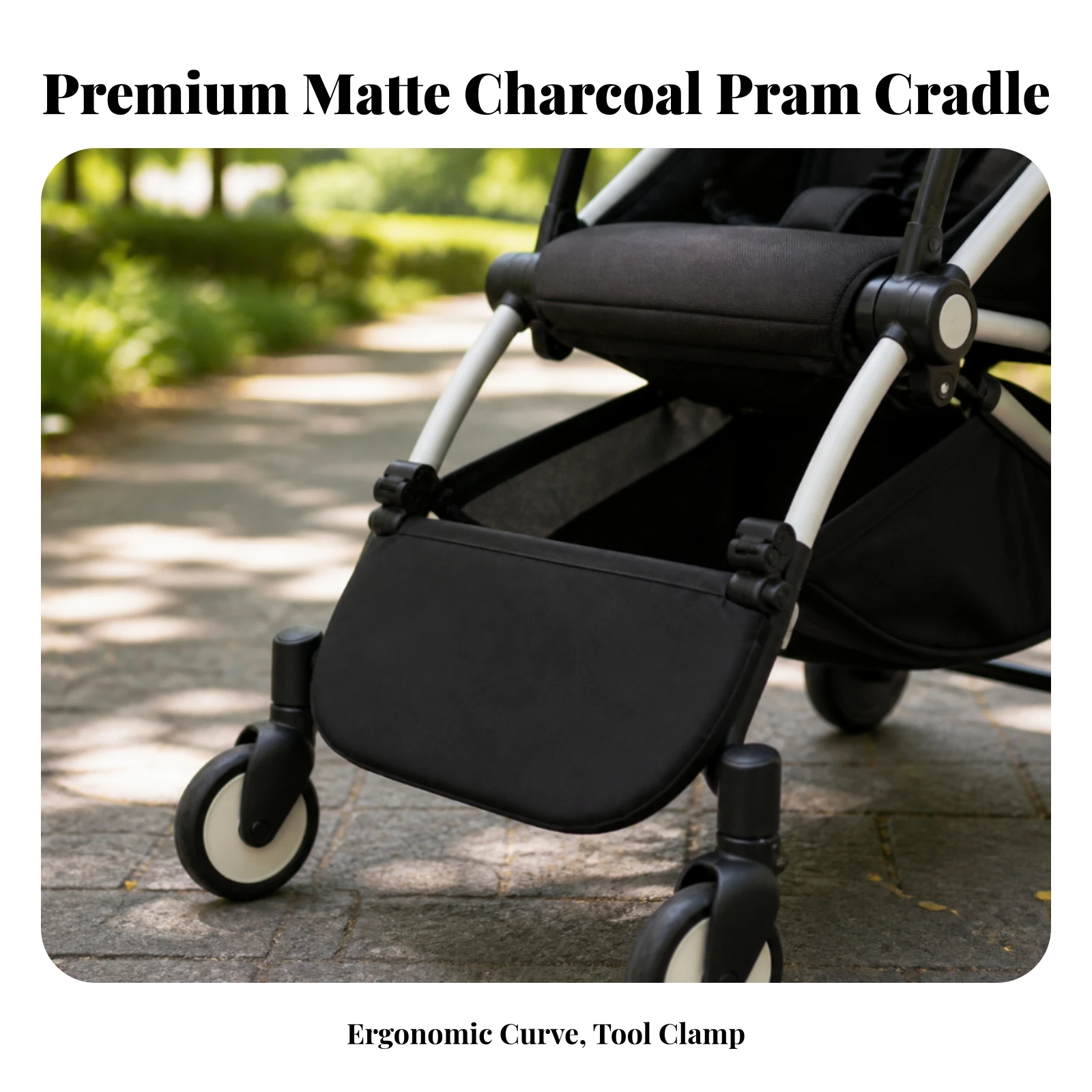 Stroller Footrest Extension Universal Stroller Footrest with Mounting Brackets Leg Rest Extender Comfortable Compact