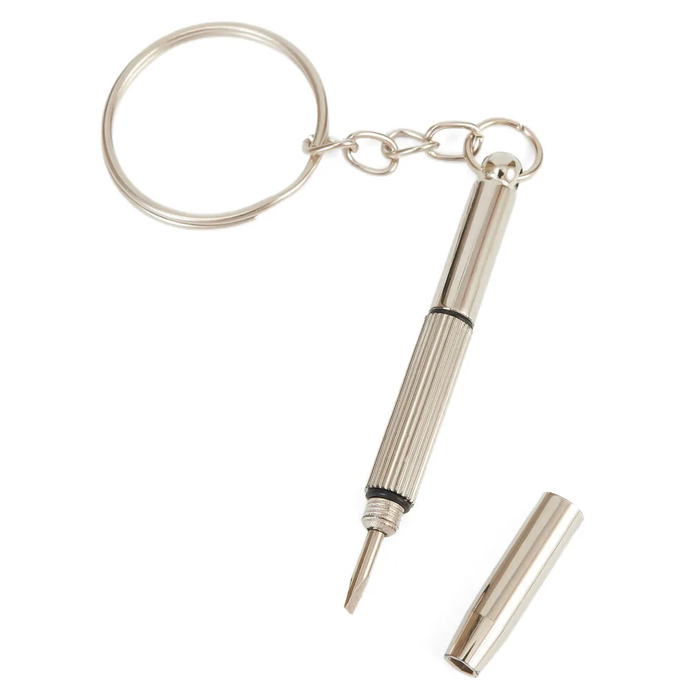 New High Quality Screwdriver Tool Watch 1.7mm Keychain Phone Screw Slotted Three Small 1PCS 2.6 (mm) 3in1 50mm