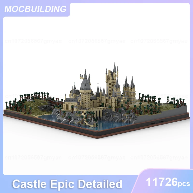 

Castle Epic Detailed Build MOC Blocks DIY Assemble Bricks Architecture Educational Creative Collect Display Toys Gifts 11726PCS