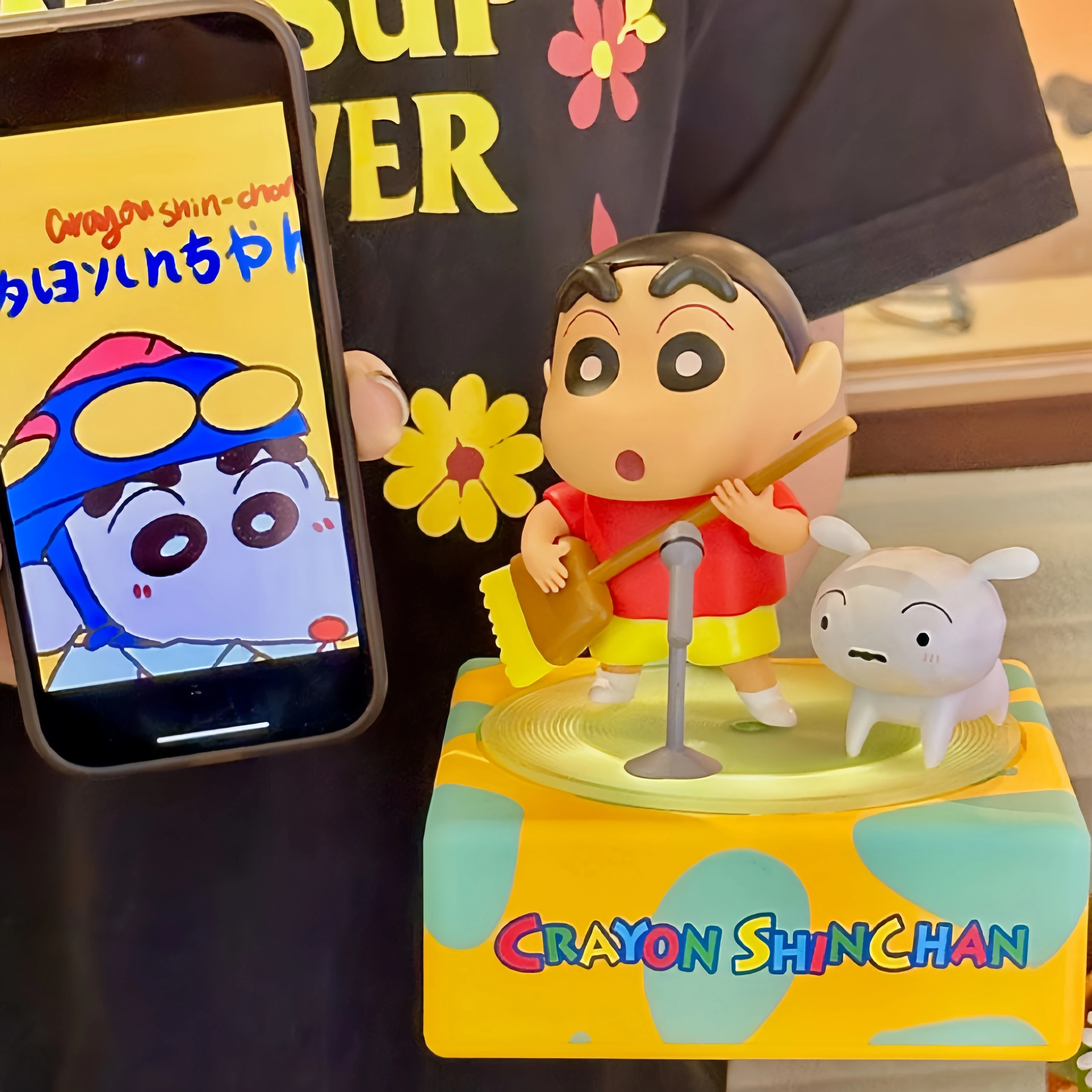 Original Crayon Shin Chan Genuine Bluetooth Speaker Cute Speaker Girl'S Best Friend Birthday Gift Christmas Gift For Girl