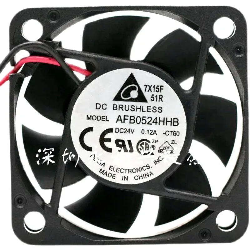 24V 0.12A 5015 5CM High Air Volume Dual Ball Bearing Inverter Fan Low Noise Long-lasting Cooling Fan for Industrial Equipment Ma