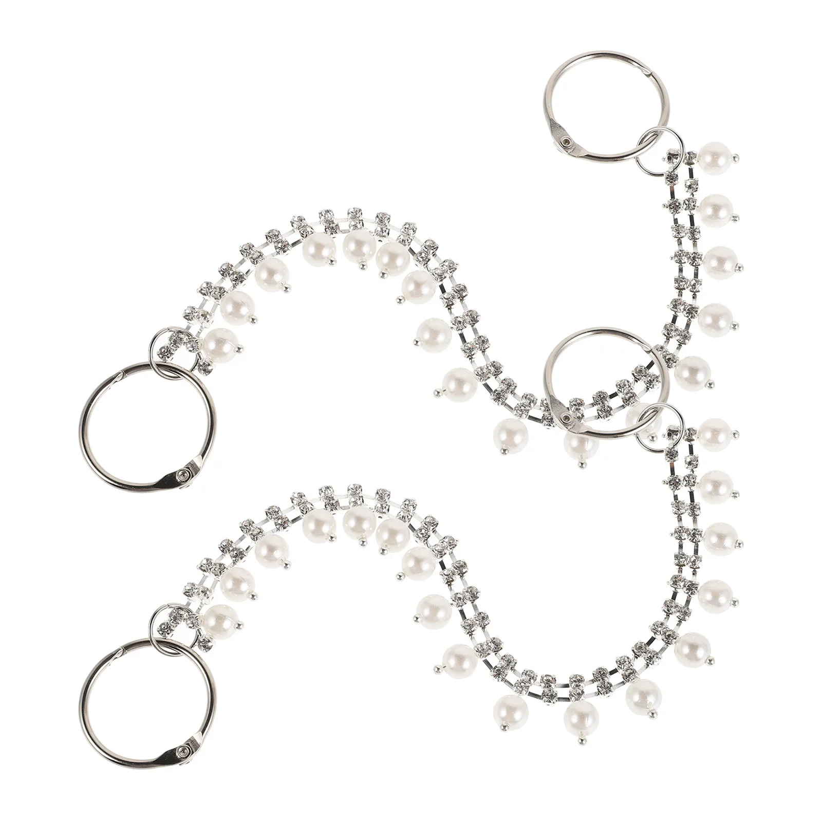 

Chain Accessories Decorative Pearl Decorations for Women Durable Zinc Alloy Pendant Decoration Diy Chains Accessories Sandals