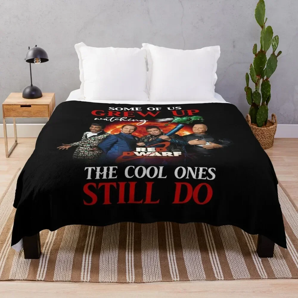 Some Of Us Grew Up Watching Red Dwarf The Cool Ones Still Do Signature T-shirt | Cat Memories Throw Blanket