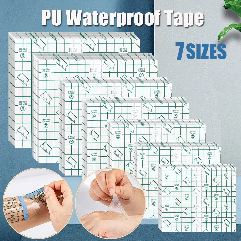 

Multi-size Tattoo Aftercare Film Protective Skin Healing Tattoo Film Breathable Waterproof Bandages Film for Tattoo Repair