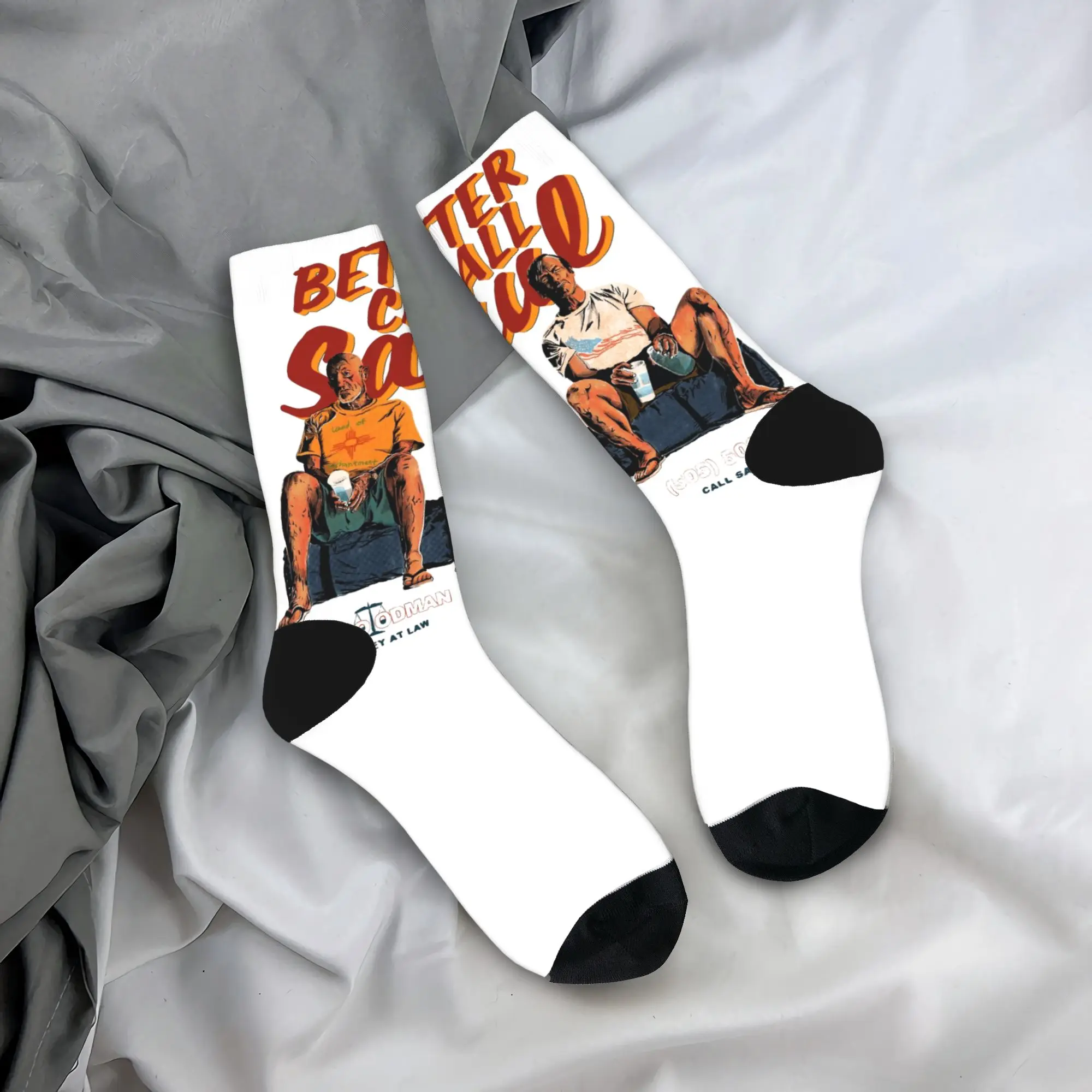 

Носки Better Call Saul Bad Choice Road, готические чулки, мужские мягкие дышащие носки для скалолазания, нескользящие носки с зимним узором