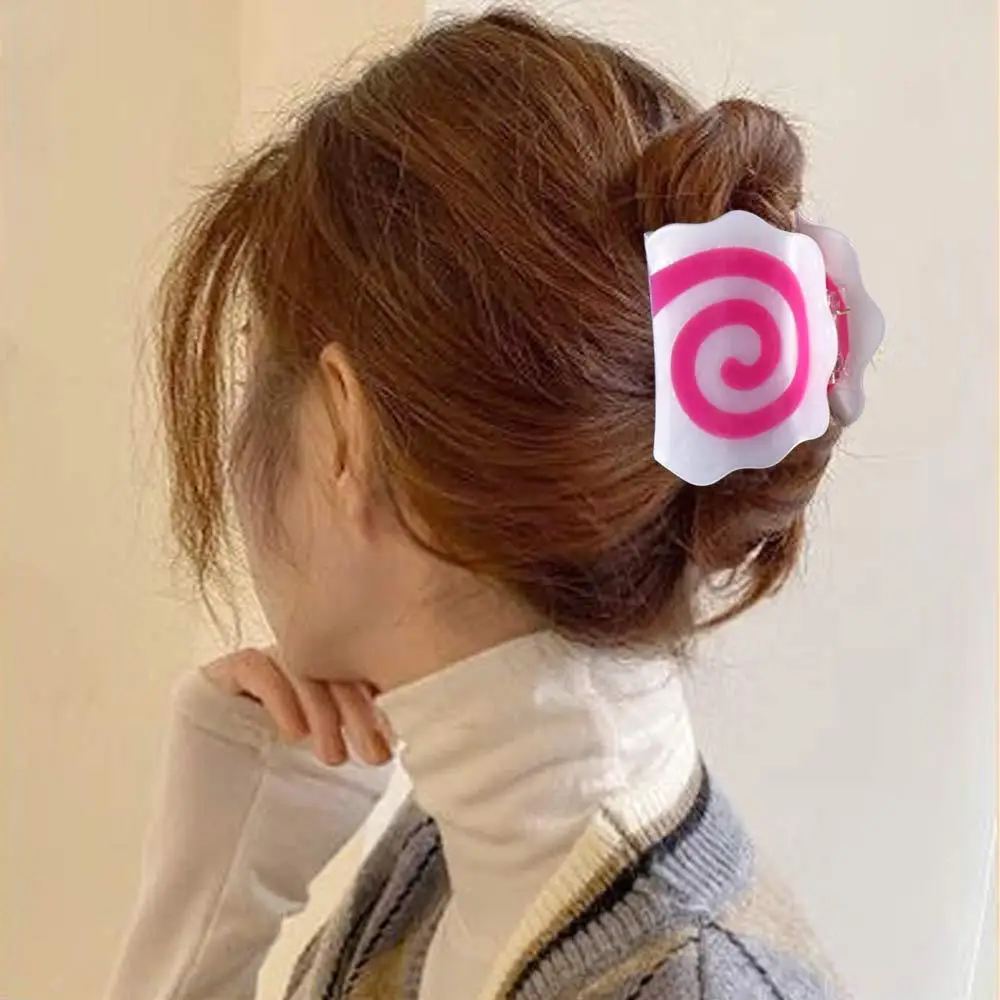 Sweet Girls Design della moda quotidiana Accessori per capelli da donna Mollette Kamaboko Fermaglio per capelli stile coreano Artiglio per capelli in acido acetico