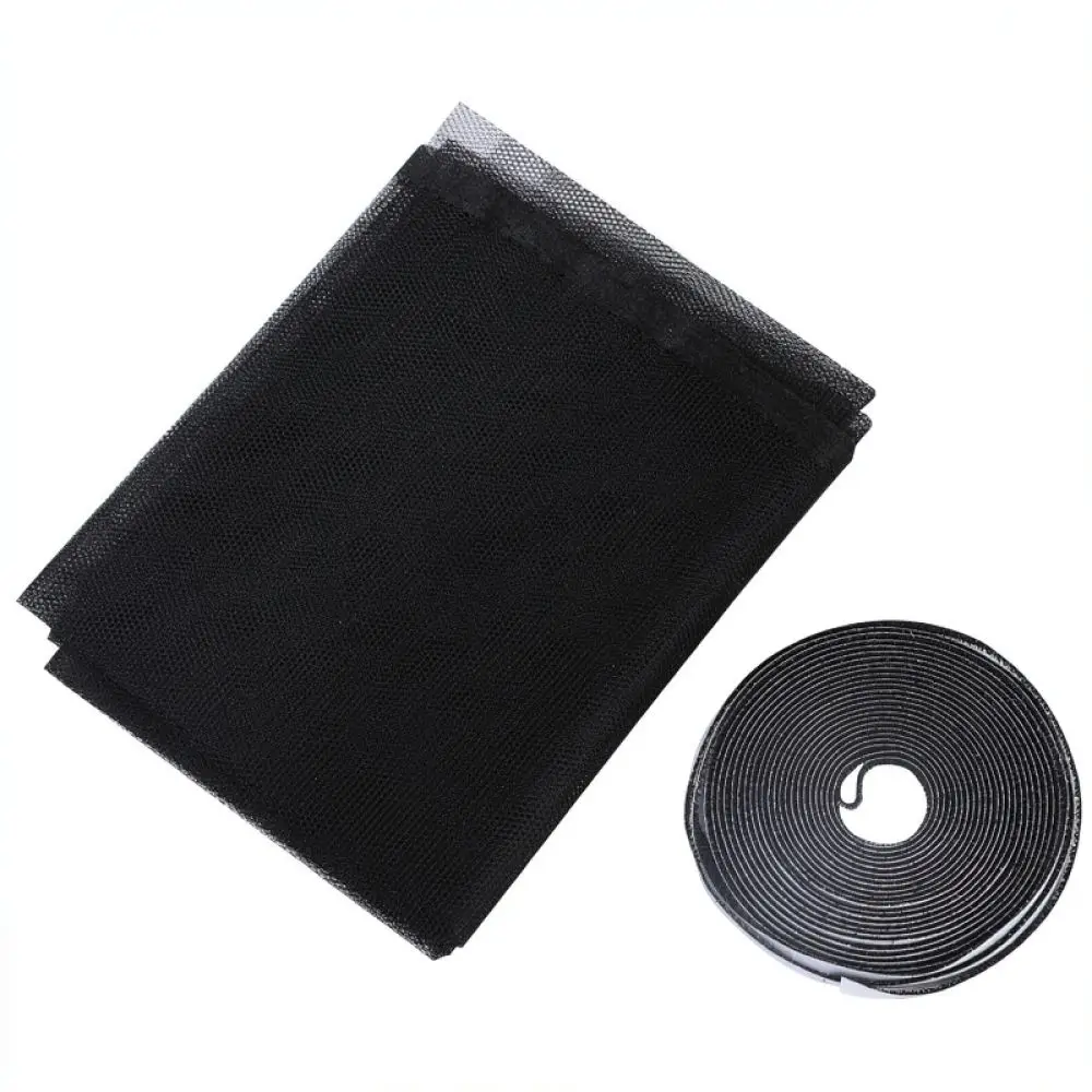 Adhesive Mosquito Net Window Screen DIY Invisible Proof Mesh Curtain Breathable Washable Insect Protector Home