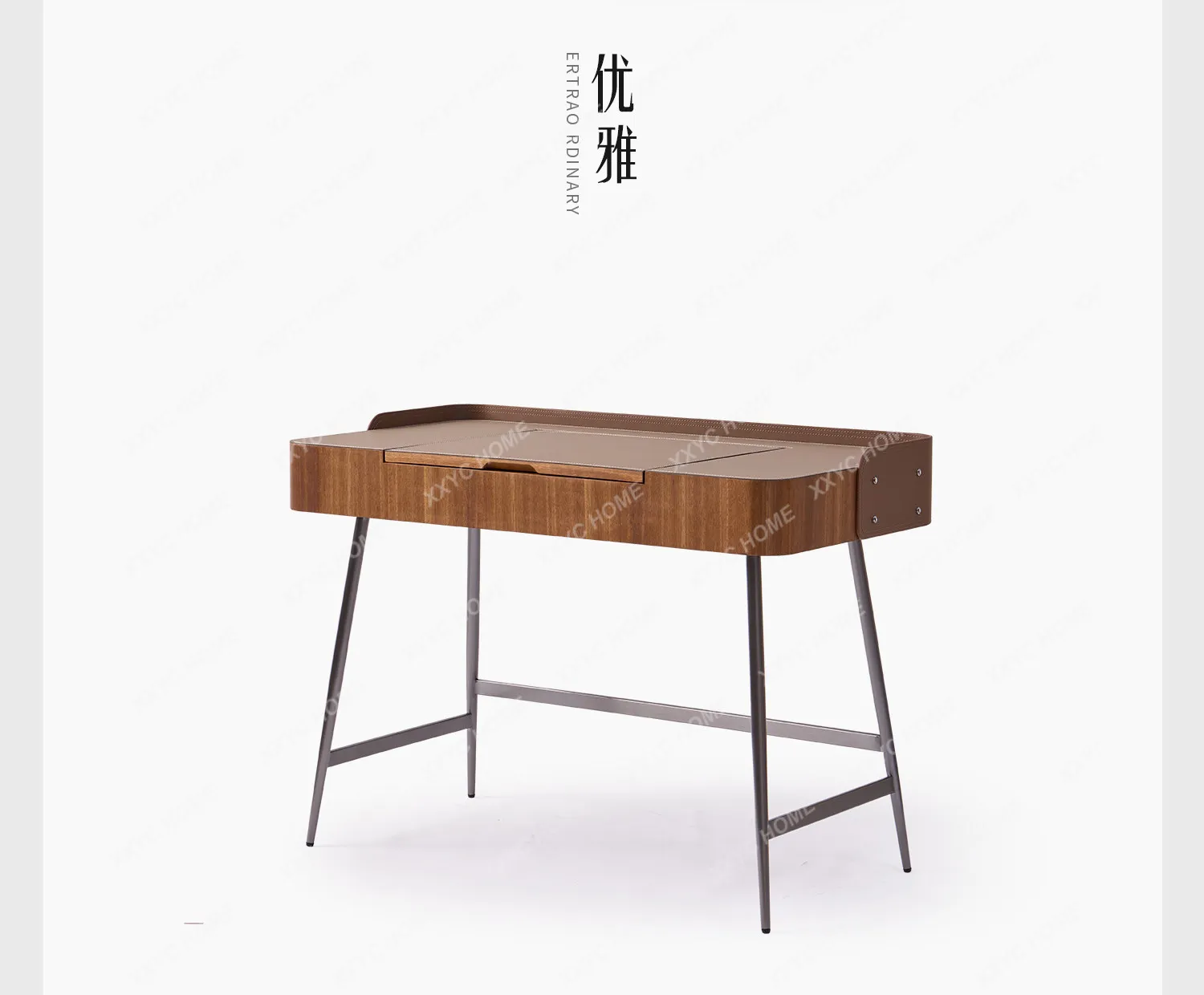minimalist solid wood dresser modern minimalist bedroom  makeup table high sense