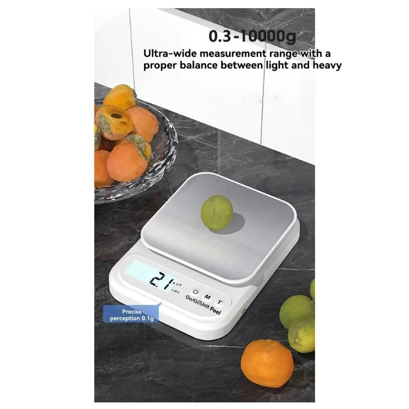 

Compact Design Digital For Baking And Cooking High Precision Kitchen Scale 3KG/0.1G-Food Scale