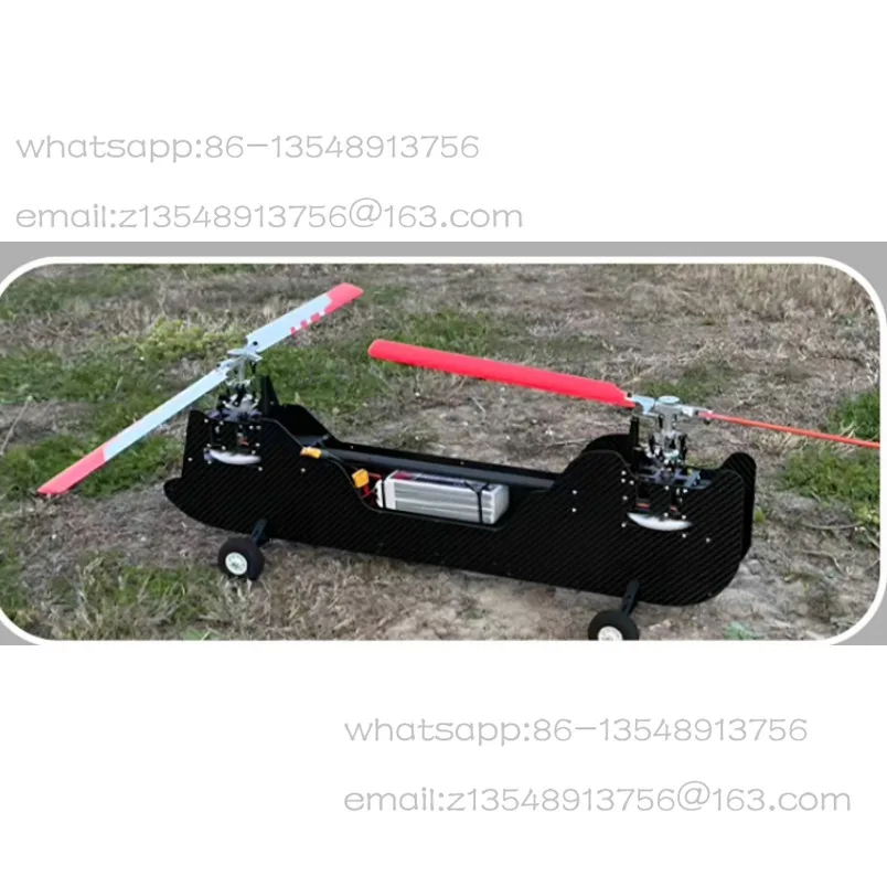 450 Remote Control Helicopter Tandem Twin Rotor Model Aircraft Helicopter Mechanical
