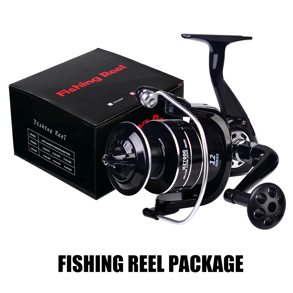 

2022 NEW Fishing Reels 5.1:1/5.2:1 Gear Ratio CNC Machine Spool 1000-7000 Series Spinning Wheel 6-18kg Max Drag Pike Fishing