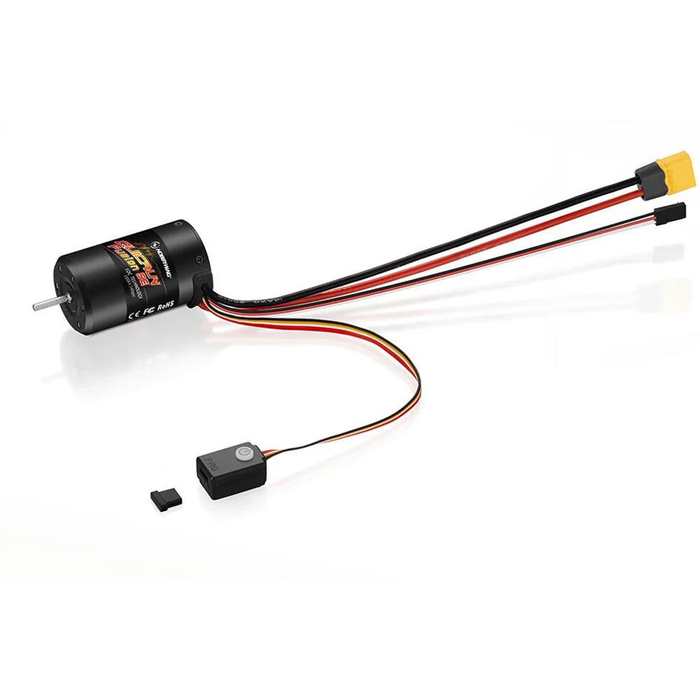 HOBBYWING QuicRun Fusion SE 40A two in one motor ESC 1200KV 1800KV for 1/10 1/8 RC crawler upgrading accessories