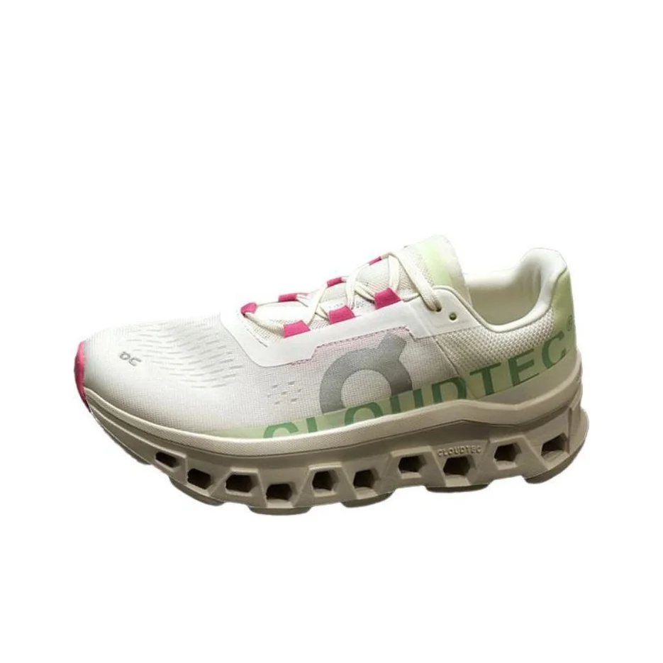 

On Running CloudmOnster White Lima Women's 61.97725
