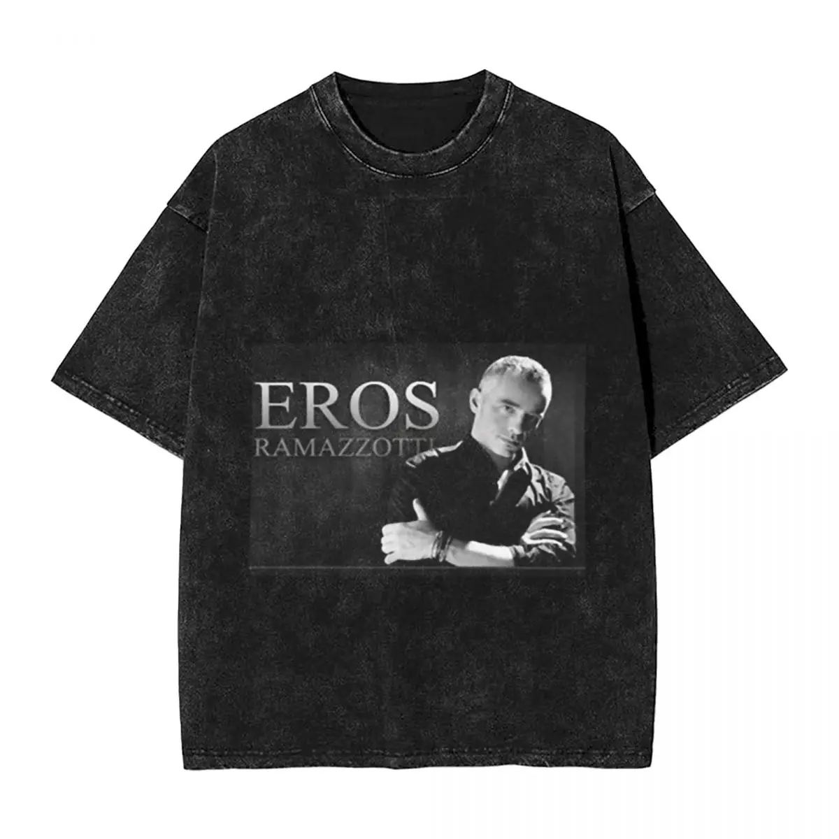 Eros Ramazzotti – Album Classic Chic Ein Vintage übergroße T-Shirts