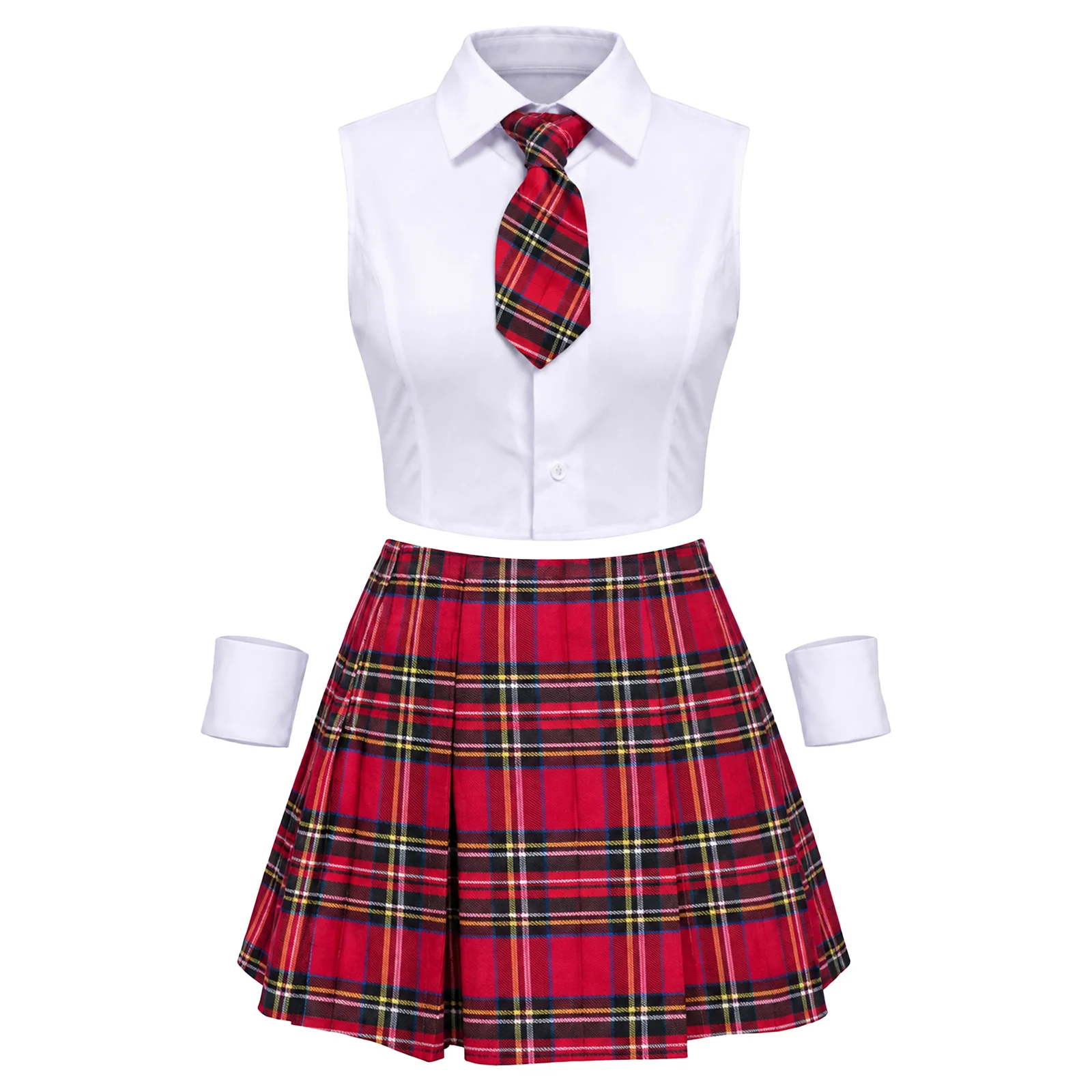 Женский костюм для Хэллоуина в – обзор и цена Pleated Skirt Women