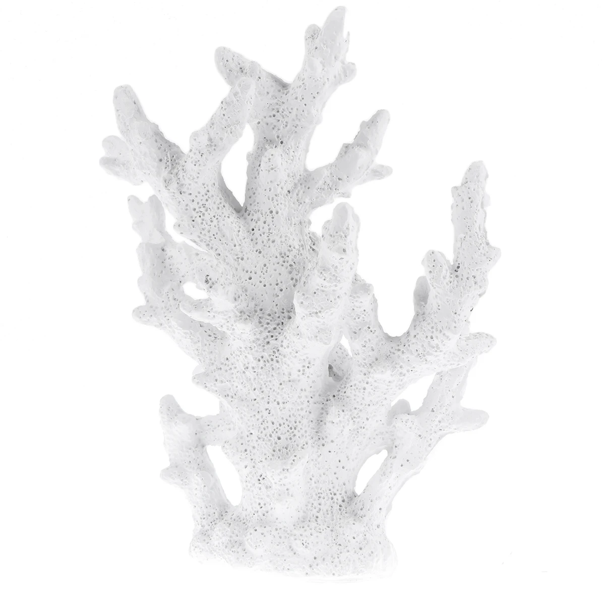 

Beautiful White Resin Coral Aquarium Ornament Lifelike Fish Tank Decoration Safe for Fresh Salt Water Aquarium Coral