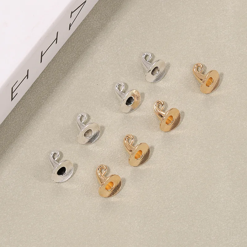 20Pcs/Lot 12x10mm Antique Silver And KC Gold Wizard Hat Charms Witch Hat Charms For Jewelry Making DIY Jewelry Findings - view 4