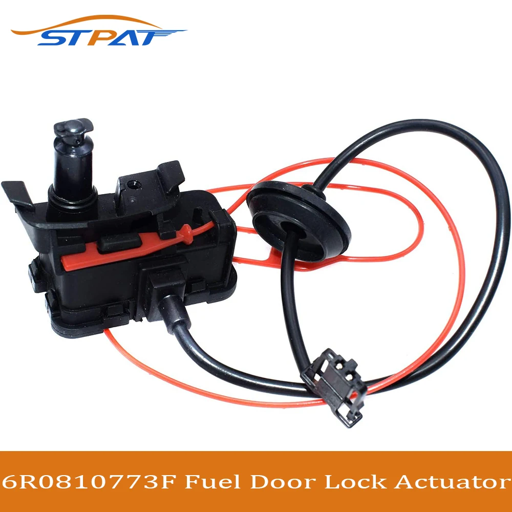 

STPAT 6R0810773F Fuel Door Lock Actuator Fuel Tank Cap Lock Actuator For VW Volkswagen Polo MK5 6R