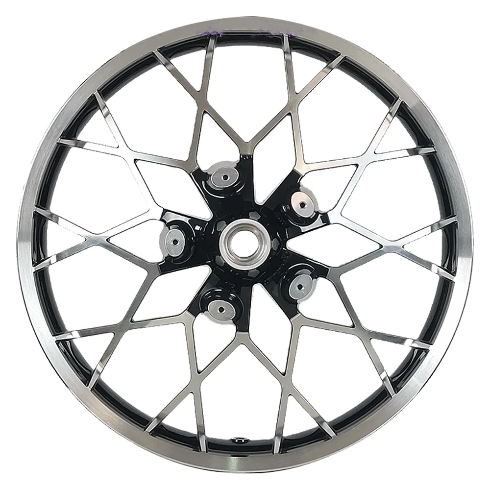 

New Design Gloss Black Aluminum Alloy 21 Inch Custom Blanks Flow Forged Motorcycle Wheels Rim