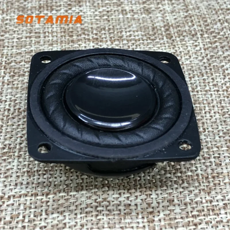 SOTAMIA 2Pcs 1.5 Inch Full Range Speaker Large Stroke Neodymium Magnet 4 Ohm 4W Home Theater Mini Bluetooth Speaker