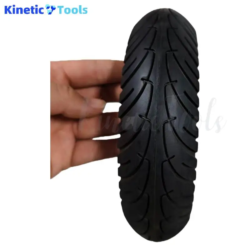 

8.5x2.0 grid solid tire with a grid structure that can bear stronger loads and prevent tire blowouts