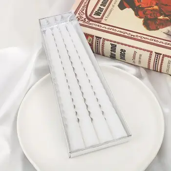 彩色線繩居家裝飾漆金銀白節慶婚禮蠟燭派對及節慶DIY裝飾品 10 最佳銷售 金色蠟燭 - №7