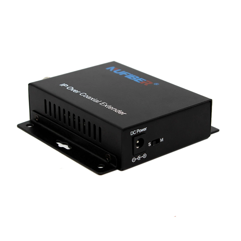 موسع شبكة CCTV UTP محول محوري مع 10/100 ميجابت في الثانية IP RJ45 إلى منافذ BNC DC12V محول الطاقة العرض