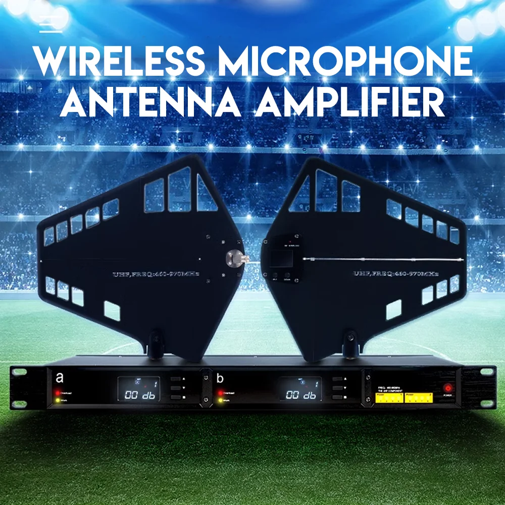 2025NEW UA868 UA80-A2021 UHF واسعة النطاق هوائي الفاصل 450-1000MHZ RF إشارة انتينا اتجاهي BNC-BNC الكابلات المحورية 16Grounps