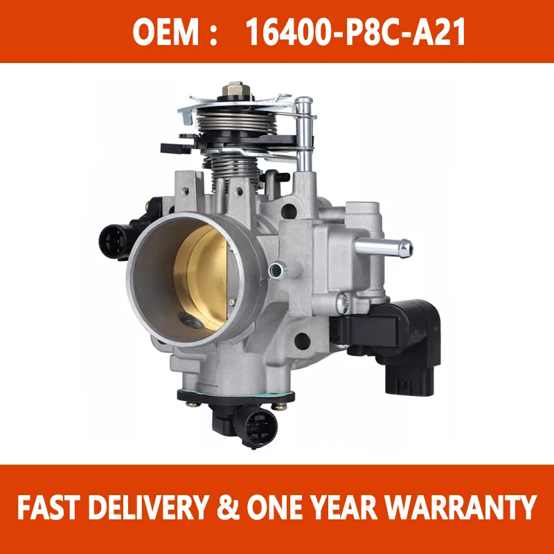 Throttle Body with Sensor 16400-P8C-A21 Fit For Odyssey Accord Acura TL CL 97-03