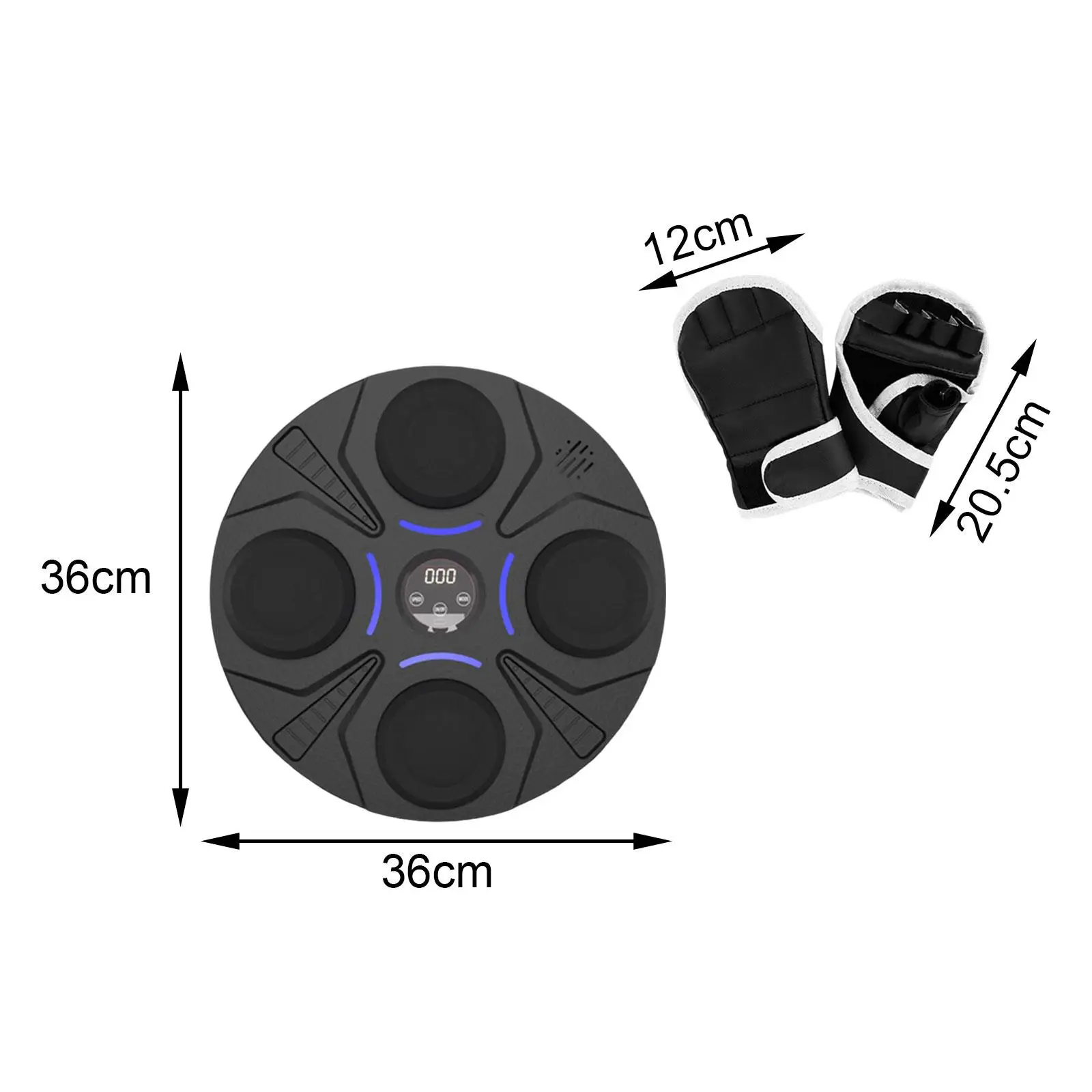 Electronic Boxing Machine Music Boxing Wall Target for Taekwondo Exercise