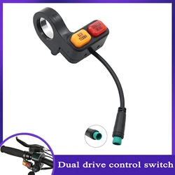 Electric Scooter Controller Front and Back 5-pin Dual Drive Control Switch For KUGOO G-Booster Headlight Switch Accessories