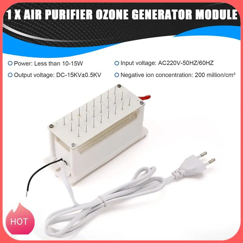 HOT-Negative Ionizer Generator Ionizer Air Purifier Remove Smoke Dust Air Purifiers   Generator Ionizer EU Plug