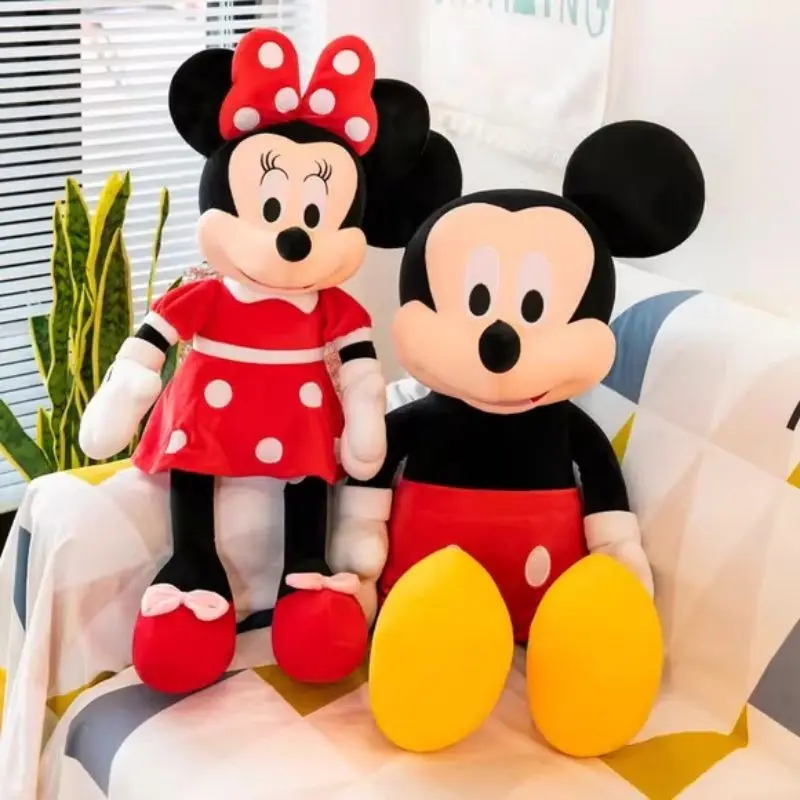 ตุ๊กตาผ้ามิกกี้เมาส์ มินนี่เมาส์ ของเล่นตุ๊กตาสัตว์น่ารัก ของขวัญวันเกิด ของขวัญคริสต์มาส สำหรับเด็ก น่ารัก ของขวัญมิกกี้ มินนี่