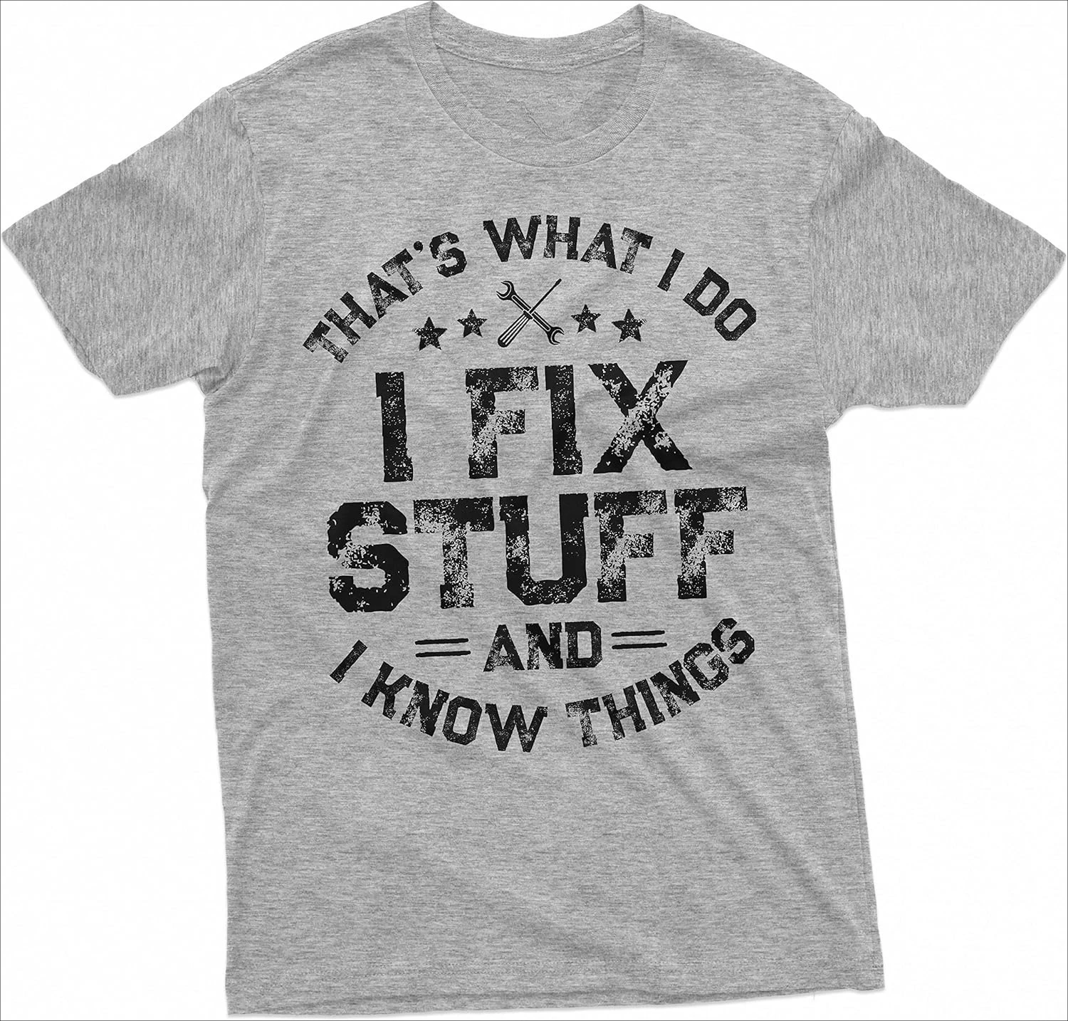 

Funny I fix Stuff Mechanic Engineer Garage pattern design-100% cotton summer O-neck short sleeve casual printed men's T-shirt.