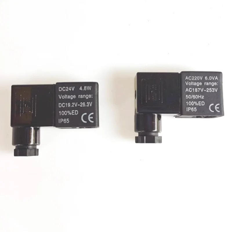 Premium Pneumatic Gas Solenoid Valve Coil AC220V 6.0VA Frequency Range 50/60Hz Voltage Range AC187V~253V for Industrial Use Coil