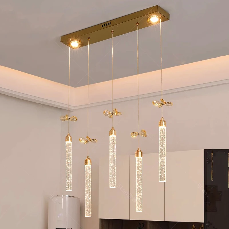 

home decorationPendant lights, luxury crystal living room chandelier, dining room Pendant lamp, ceiling light, indoor lighting