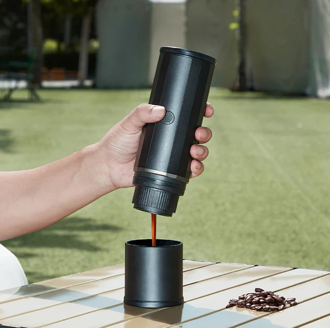 20Bar Portable Battery/USB Powered Travel Capsule Coffee Maker For Hotel & Car Use Espresso Coffee Machine