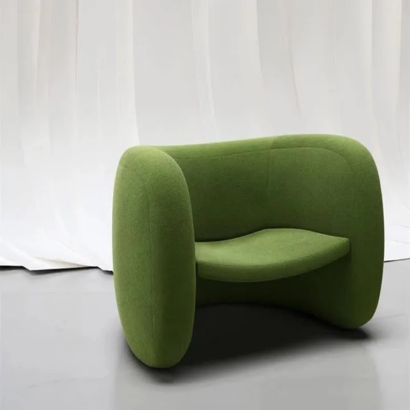 Nordic light luxury modern single designer creative leisure sofa beauty salon studio shopping mall personalized sofa