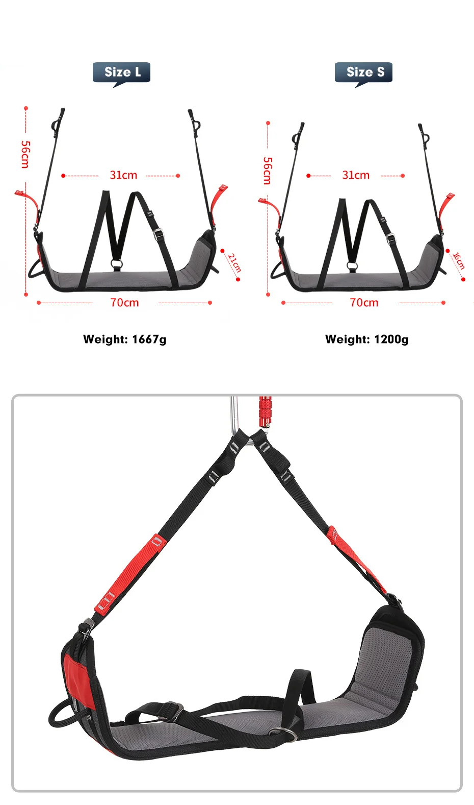 Xinda High Altitude Work Seat Belt Rope Harness High-rise Hanging Plate Exterior Wall Cleaning Anti-fall Seat Plate