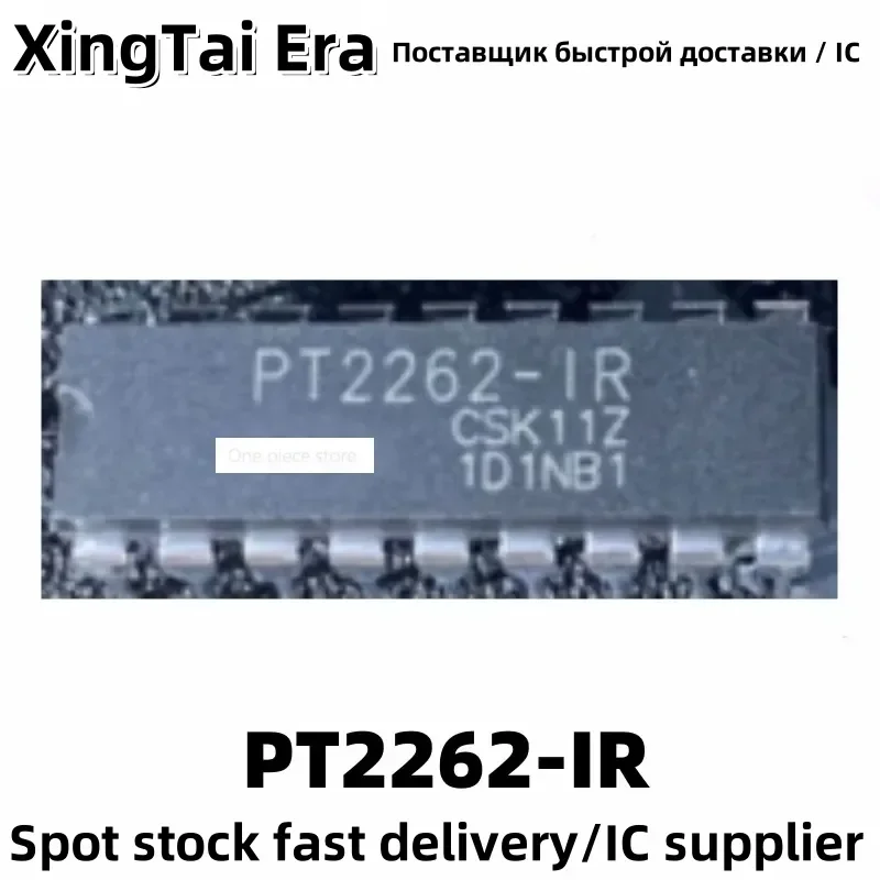 5PCS PT2262-IR DIP18 pin direct infrared remote control transmission chip direct remote control encoding  PT2262