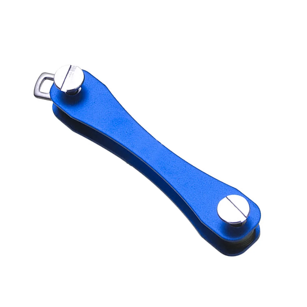คลิปกุญแจโลหะขนาดกะทัดรัดพวงกุญแจพวงกุญแจ Key Organizer Gadget กล่องเก็บขายร้อน
