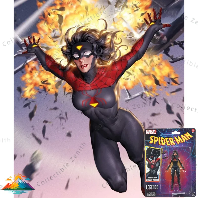 

【IN STOCK】New Original Series Jessica Drew Spider-Woman Action Figure Toys Gift Model Collectible Toy Gift