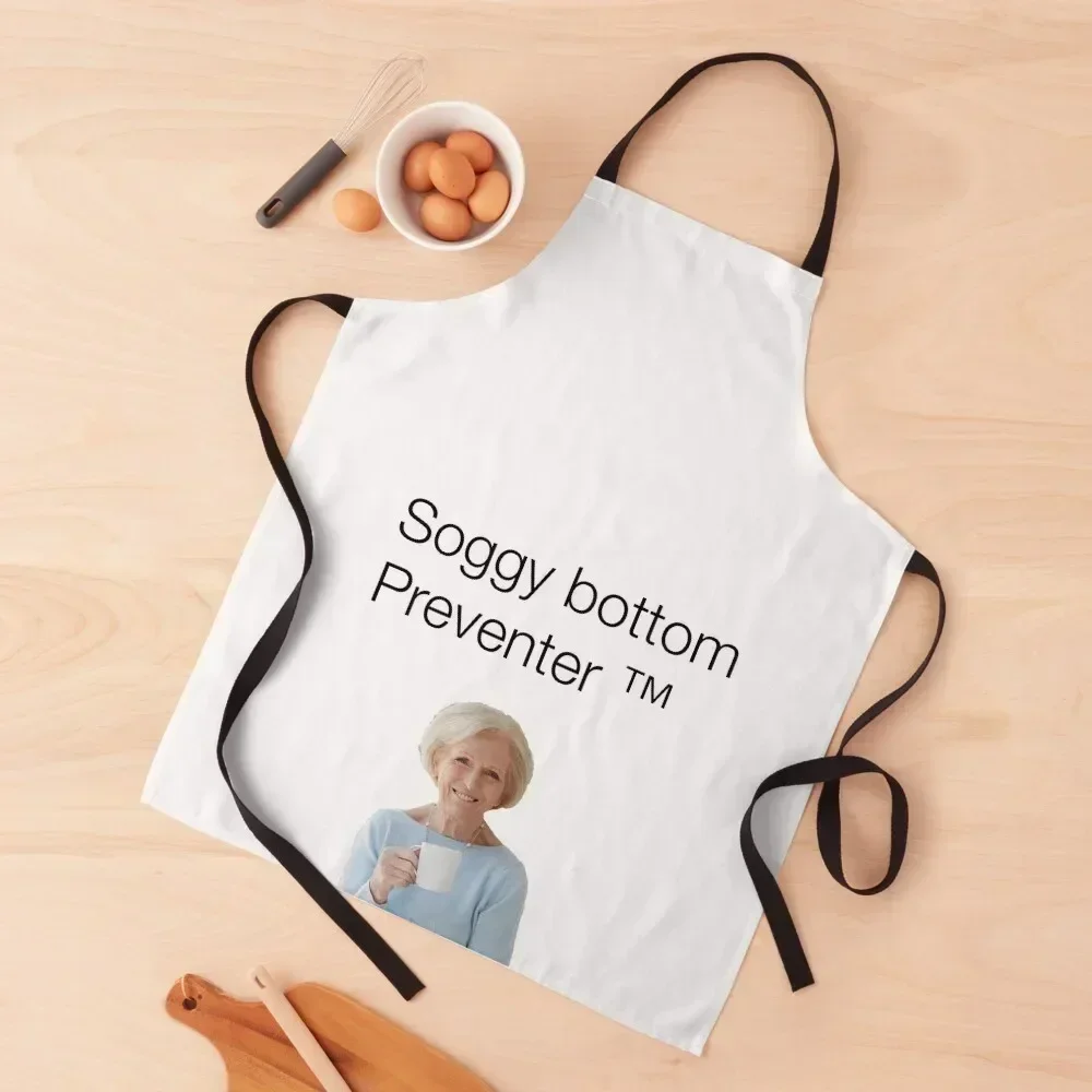 

Soggy Bottom preventer Mary Berry Apron Household Items Useful Women's Dresses For Man with personal logo Apron