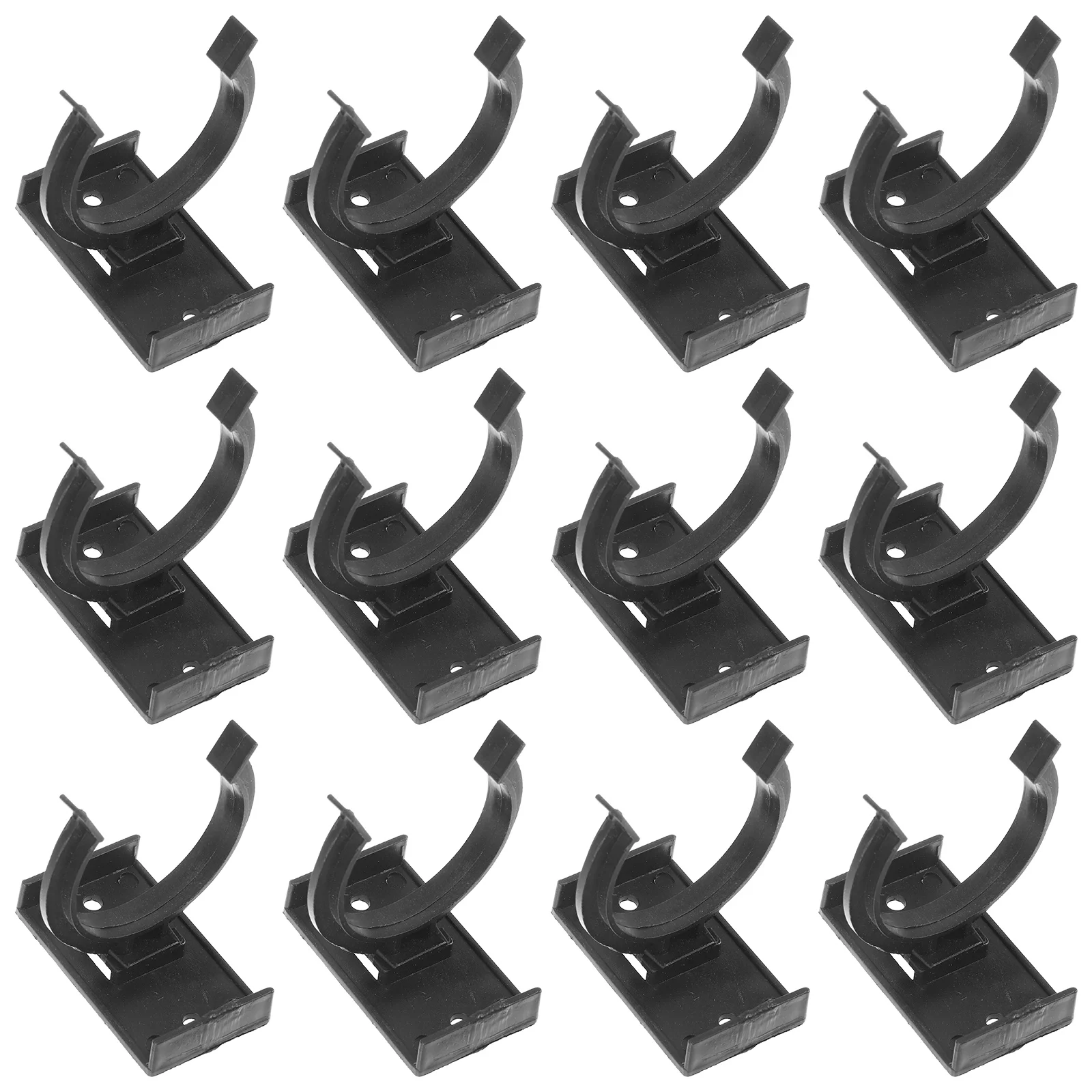 20 Pcs Cabinet Foot Buckle Kitchen Cabinets Plastic Leg Plinth Clips Kickboard for Chairs Raiser